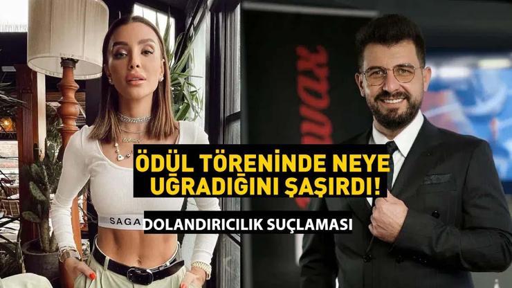 Ödül töreninde skandal Özge Ulusoydan dolandırıcılık iddialarına yanıt Lokman İnin videosuna yanıt