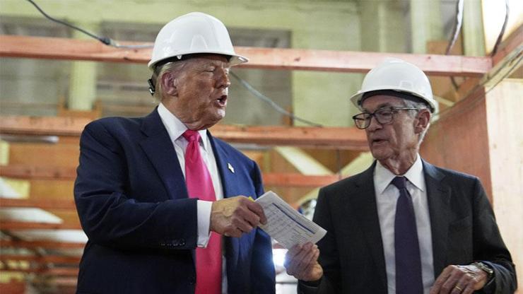 Canlı yayında para kavgasına tutuştu Trump ile Merkez Bankası Başkanı Powell tartıştı