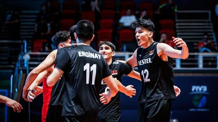 6884a85b3129374d52b2354b 19 Yaş Altı Erkek Voleybol Milli Takımı, Pakistan'a 3-0 mağlup oldu