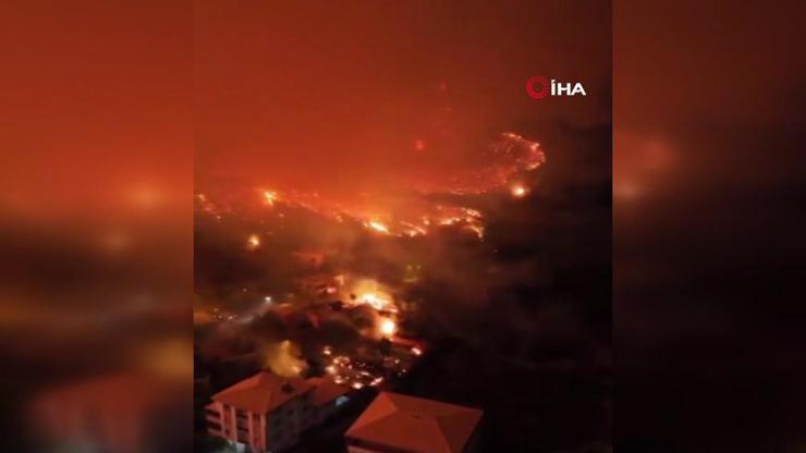 Bursa’da orman yangını: Patlamalar yaşandı, otoban kapatıldı