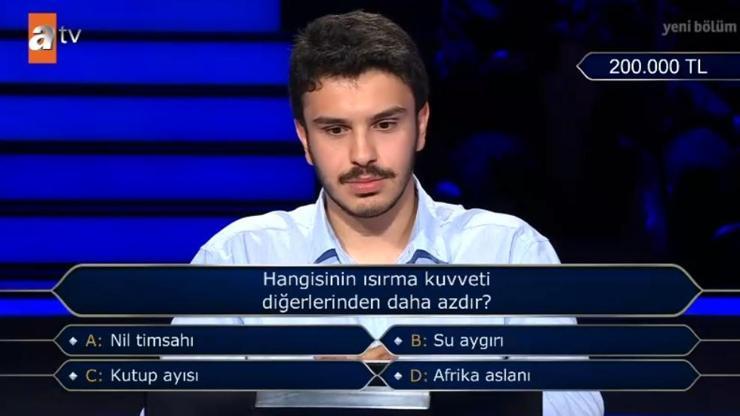 Hangisinin ısırma kuvveti diğerlerinden daha azdır? Nil timsahı, su aygırı, kutup ayısı, Afrika aslanı Hangisinin ısırma kuvveti diğerlerinden daha azdır? Nil timsahı, su aygırı, kutup ayısı, Afrika aslanı