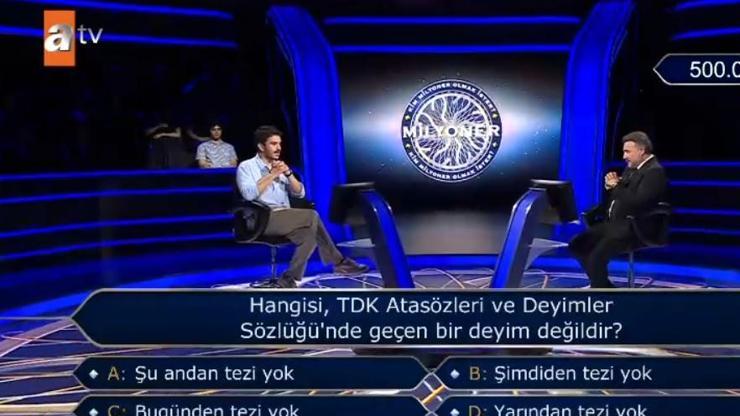 Hangisi, TDK Atasözleri ve Deyimler Sözlüğü'nde geçen bir deyim değildir? Şu andan tezi yok!