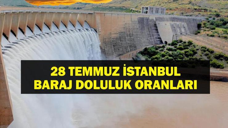  28 Temmuz İSKİ İstanbul Baraj Doluluk Oranları Ne? Barajlarda Son Durum Ne?