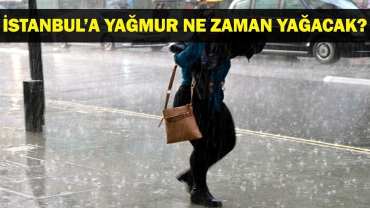 İSTANBULA NE ZAMAN YAĞMUR YAĞACAK İstanbul Hava Durumu Ne 5 Günlük İstanbul Hava Durumu ve Yağış Bilgisi