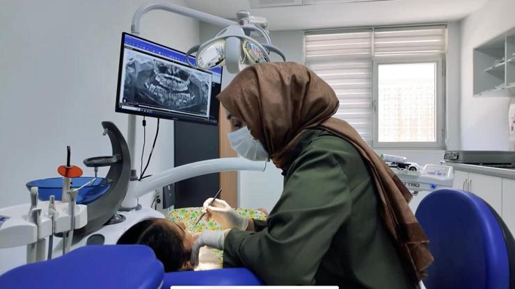 Şanlıurfa´da 1 yılda 380 bin kişiye diş tedavisi yapıldı