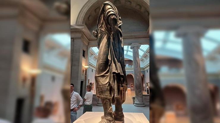 65 yıl önce Türkiye'den kaçırılmıştı! Marcus Aurelius’un heykeli Cumhurbaşkanlığı Millet Kütüphanesi’nde 65 yıl önce Türkiye'den kaçırılmıştı! Marcus Aurelius’un heykeli Cumhurbaşkanlığı Millet Kütüphanesi’nde