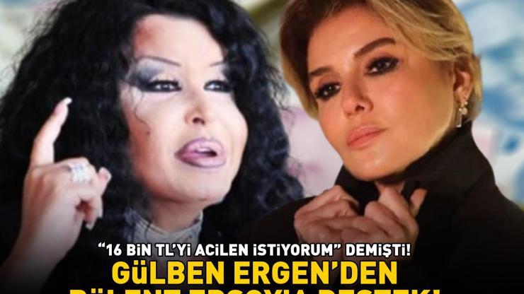 16 BİN TLYİ ACİLEN İSTİYORUM’ DEMİŞTİ Gülben Ergen, Bülent Ersoya bakın nasıl destek verdi