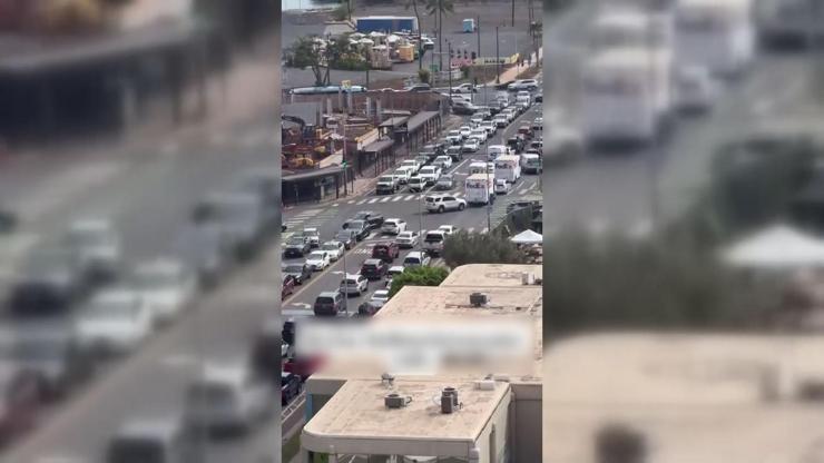 Adım adım kaçış Hawaii’de tsunami alarmı kamerada