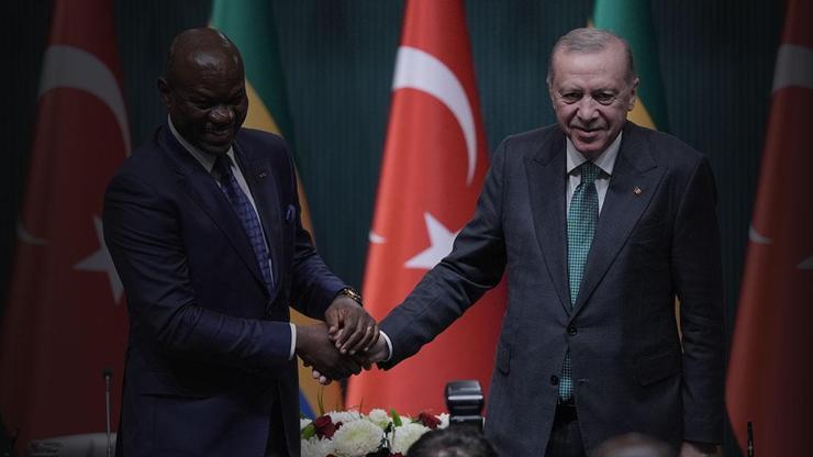 Türkiye ile Gabon arasında 8 anlaşma imzalandı Türkiye ile Gabon arasında 8 anlaşma imzalandı