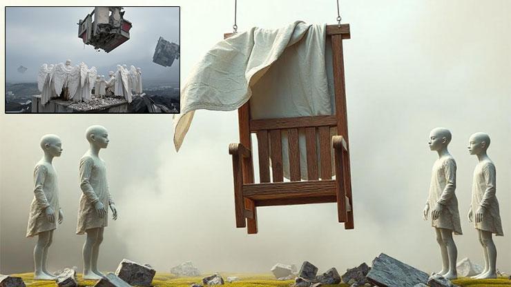 Türkiye Kültür Yolu Festivali'nde yapay zeka destekli çarpıcı deprem çalışması