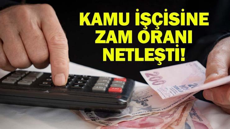 KAMU İŞÇİSİNE ZAM ORANI: Kamu işçisine zam teklifi ne kadar, kaç TL? Toplu sözleşme zammı belli oldu! KAMU İŞÇİSİNE ZAM ORANI: Kamu işçisine zam teklifi ne kadar, kaç TL? Toplu sözleşme zammı belli oldu!