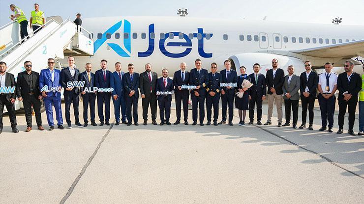 AJet, Suriye’de Halep seferlerine başladı