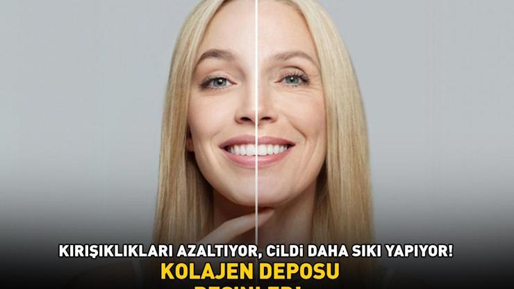 KOLAJEN İÇEREN BESİNLER Kırışıklıkları azaltıyor, cildin daha sıkı ve nemli görünmesini sağlıyor Adeta gençlik iksiri