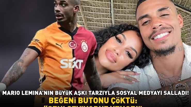 Galatasarayın yıldızı Mario Leminanın büyük aşkı Fanny Neguesha tarzıyla görenleri büyüledi: SENİ SEVİYORUZ YENGE