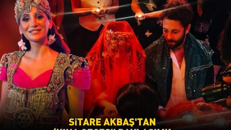 Kızıl Goncaların Birgülüydü Sitare Akbaş’tan ‘kına gecesi’ paylaşımı