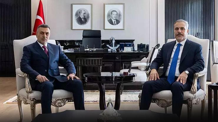 Dışişleri Bakanı Hakan Fidan, Basra Valisi Eydani ile görüştü