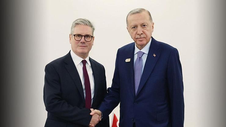 SON DAKİKA | Cumhurbaşkanı Erdoğan İngiltere Başbakanı ile görüştü