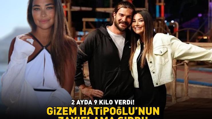 2 AYDA 9 KİLO VERDİ Survivor Hakan Hatipoğlunun eşi Gizem Hatipoğlunun zayıflama sırrı Meğer incecik fiziğini buna borçluymuş