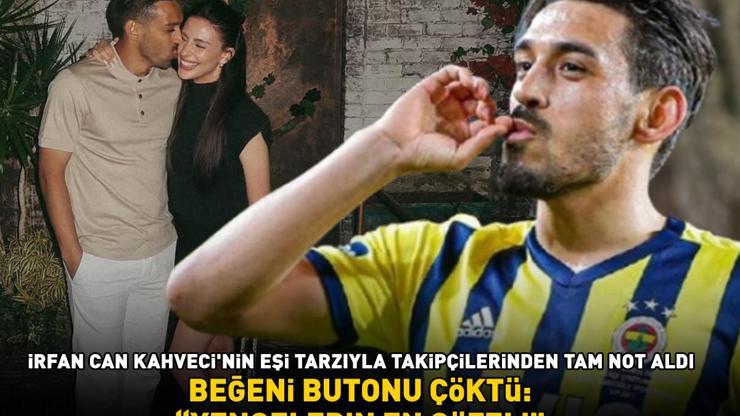 Fenerbahçenin yıldızı İrfan Can Kahvecinin eşi Gözde Kahveci tarzıyla büyüledi: YENGELERİN EN GÜZELİ