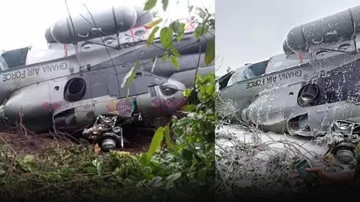 Gana'da helikopter facası! 2 bakan hayatını kaybetti Gana'da helikopter facası! 2 bakan hayatını kaybetti