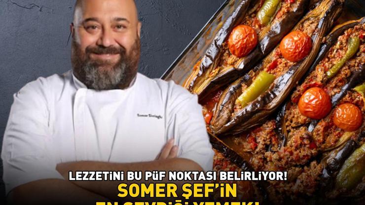 MASTERCHEF SOMER SİVRİOĞLUNUN EN SEVDİĞİ YEMEK 25-30 dakikada pişiyor Karnıyarık bu püf noktası ile daha lezzetli