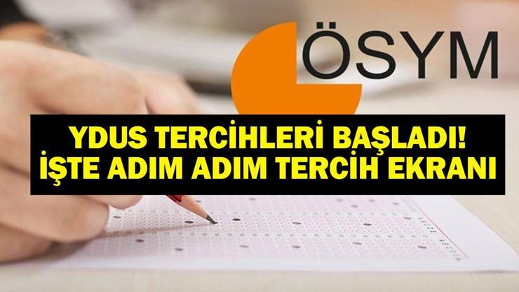 ÖSYM YDUS TERCİH EKRANI: Tıpta Yan Dal Uzmanlık Eğitimi Giriş Sınavı Tercih Tarihleri Ne Zaman YDUS Tercihleri Nasıl Yapılır