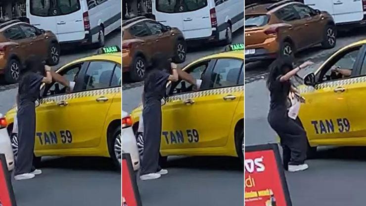 Esenyurtta taksici dehşeti: Tartıştığı kadını yumruk atarak bayılttı
