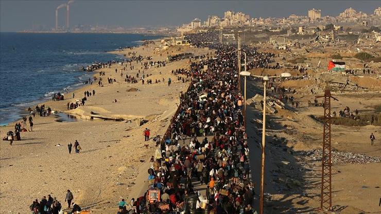 Gazzede 1 milyon kişi tekrar zorla yerinden edilmeyle karşı karşıya