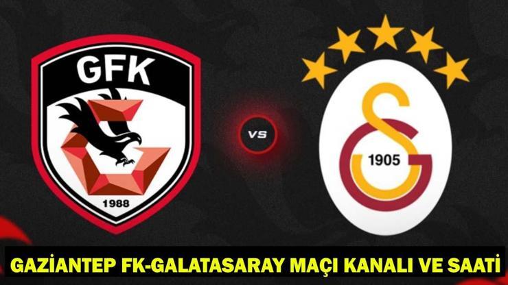 GAZİANTEP FK - GALATASARAY MAÇI HANGİ KANALDA, SAAT KAÇTA? Gaziantep FK - Galatasaray Muhtemel 11'ler/maç kadrosu! GAZİANTEP FK - GALATASARAY MAÇI HANGİ KANALDA, SAAT KAÇTA? Gaziantep FK - Galatasaray Muhtemel 11'ler/maç kadrosu!