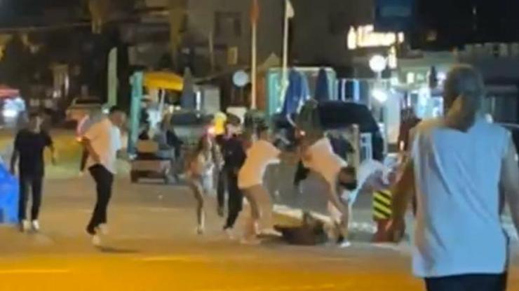Edirne'de 6 kişinin yaralandığı kavga kamerada