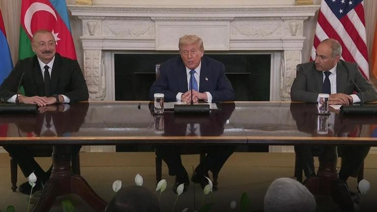 SON DAKİKA | Beyaz Saray'da Trump-Aliyev-Paşinyan Zirvesi! 'Savaşı sonsuza dek bitirecekler' SON DAKİKA | Beyaz Saray'da Trump-Aliyev-Paşinyan Zirvesi! 'Savaşı sonsuza dek bitirecekler'
