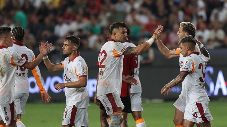 Gaziantep FK 0-3 Galatasaray Maç Özeti | Son şampiyon, sezonu 3 puanla açtı