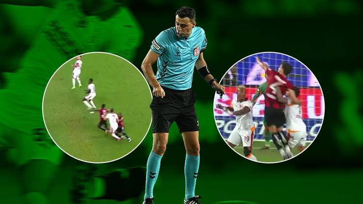 Gaziantep FK - Galatasaray maçının tartışmalı pozisyonları incelendi Penaltı kararı doğru mu