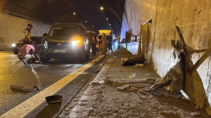 Anadolu Otoyolunu kilitleyen kaza