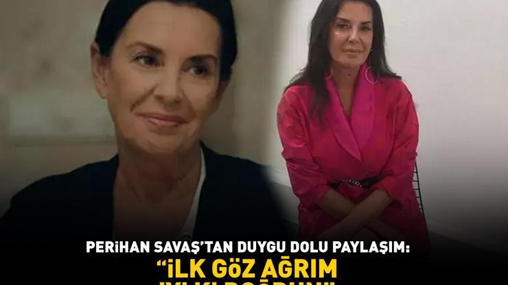 Yeşilçamın yıldızı Perihan Savaştan duygu dolu paylaşım: İlk göz ağrım iyi ki doğdun