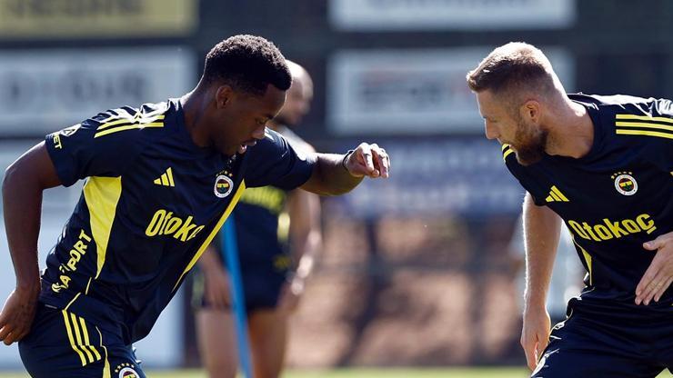 Fenerbahçe, Feyenoord maçı hazırlıklarını sürdürdü Fenerbahçe, Feyenoord maçı hazırlıklarını sürdürdü