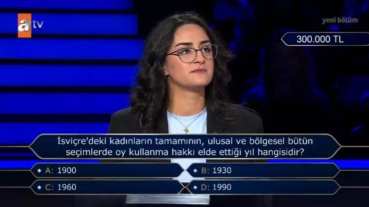 İsviçre'deki kadınların tamamının ulusal ve bölgesel bütün seçimlerde oy kullanma hakkı elde ettiği yıl hangisidir? İsviçre'deki kadınların tamamının ulusal ve bölgesel bütün seçimlerde oy kullanma hakkı elde ettiği yıl hangisidir?