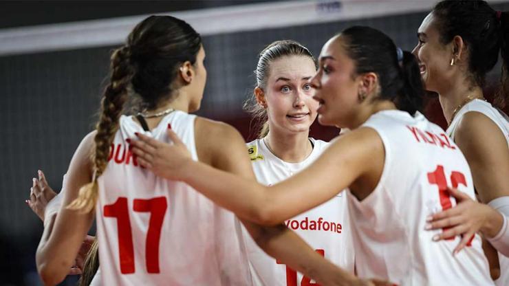Türkiye U21 Kadın Voleybol Takımı, Çekyaya 3-2 mağlup oldu