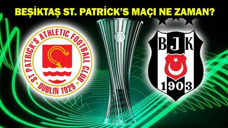 BEŞİKTAŞ ST. PATRİCK'S MAÇI HANGİ KANALDA, ŞİFRESİZ Mİ, SAAT KAÇTA? Beşiktaş, Konferans Ligi'nde Tur İçin Sahasında!