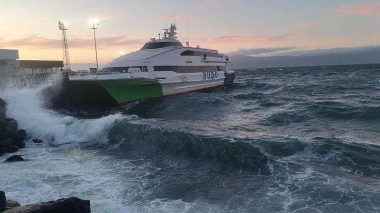 Olumsuz hava koşulları nedeniyle 7 BUDO seferi iptal edildi Olumsuz hava koşulları nedeniyle 7 BUDO seferi iptal edildi