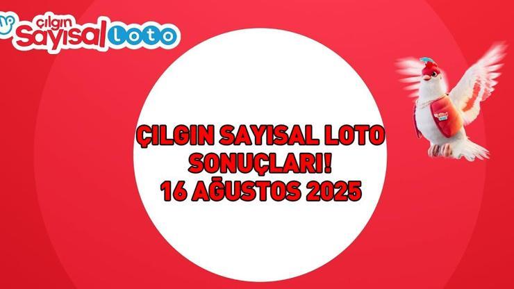 SON DAKİKA ÇILGIN SAYISAL LOTO SONUÇLARI 16 AĞUSTOS 2025 | Çılgın Sayısal Loto sonuçları nasıl öğrenilir? 533.427.768,43 TL büyük ikramiye devretti! SON DAKİKA ÇILGIN SAYISAL LOTO SONUÇLARI 16 AĞUSTOS 2025 | Çılgın Sayısal Loto sonuçları nasıl öğrenilir? 533.427.768,43 TL büyük ikramiye devretti!