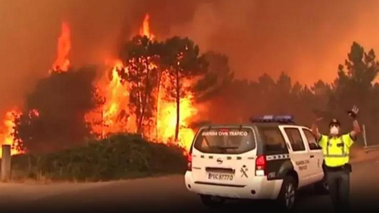 İspanya 14 farklı noktada orman yangını: 7 can kaybı! İspanya 14 farklı noktada orman yangını: 7 can kaybı!