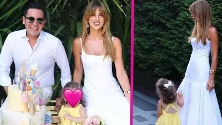 Nazlı ve Hacı Sabancının Kızı Arzu Alara İki Yaşında Yüzünü Tekrar Gizlediler
