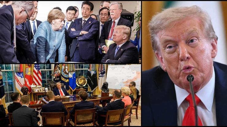 Nereden nereye? ABD Başkanı Trump 7 yıl sonra ipleri nasıl eline aldı? 2 fotoğraf 2 analiz!