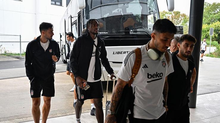 Beşiktaş kafilesi, İsviçreye geldi