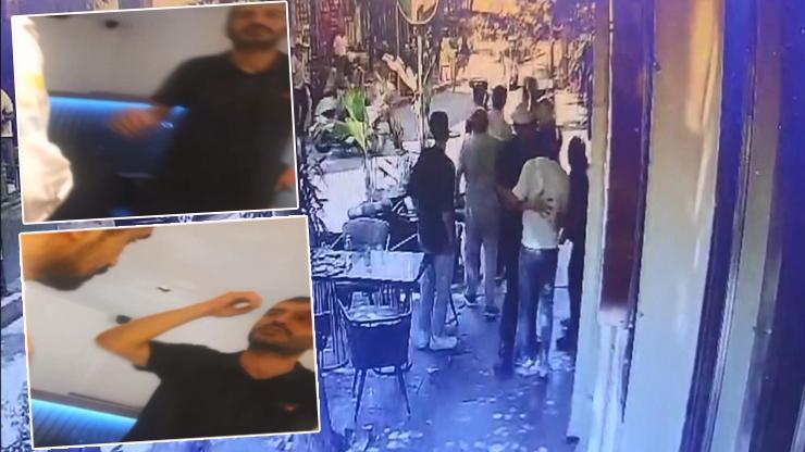 Oyuncu Ufuk Bayraktar esnafı tehdit edip yumruk attı