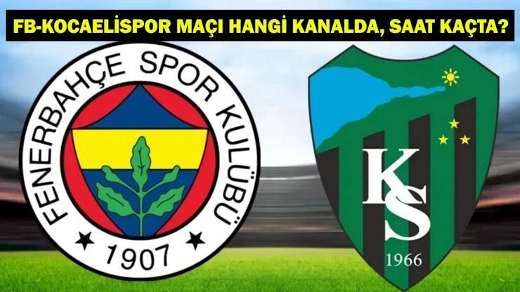 68a865a81a18ea7422f5aa9b Fenerbahçe-Kocaelispor maçı hangi kanalda, saat kaçta? Fenerbahçe-Kocaelispor maçı tarihi, saati ve canlı yayın kanalı!