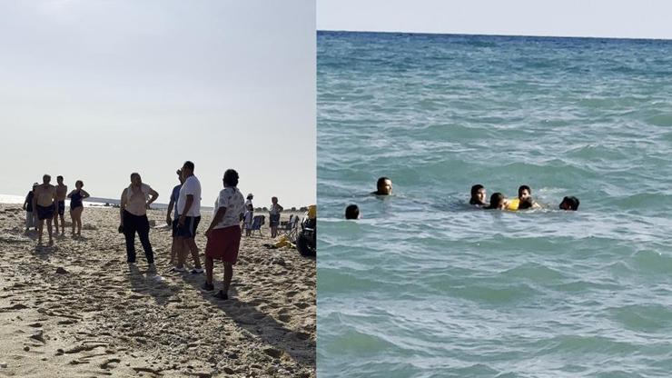 Arnavutköyde boğulma tehlikesi geçiren kişiyi cankurtaranlar kurtardı