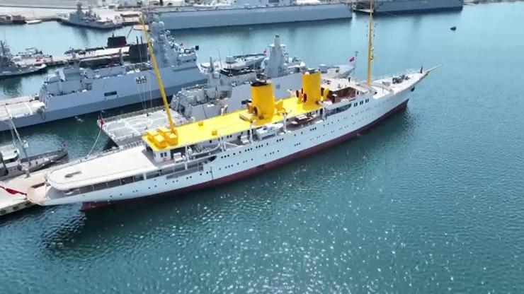 Savarona yatı Mavi Vatan Teknofest’e hazır