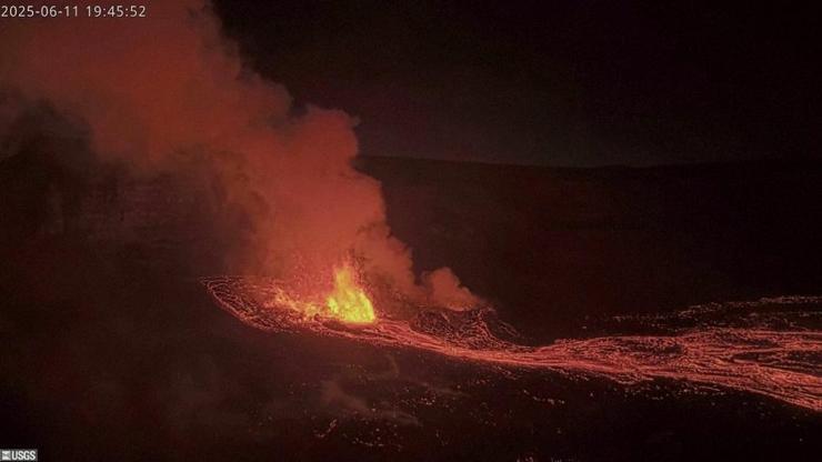 Hawaiideki yanardağ yeniden patlayacak